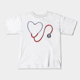 Stethoscope for lovers Kids T-Shirt